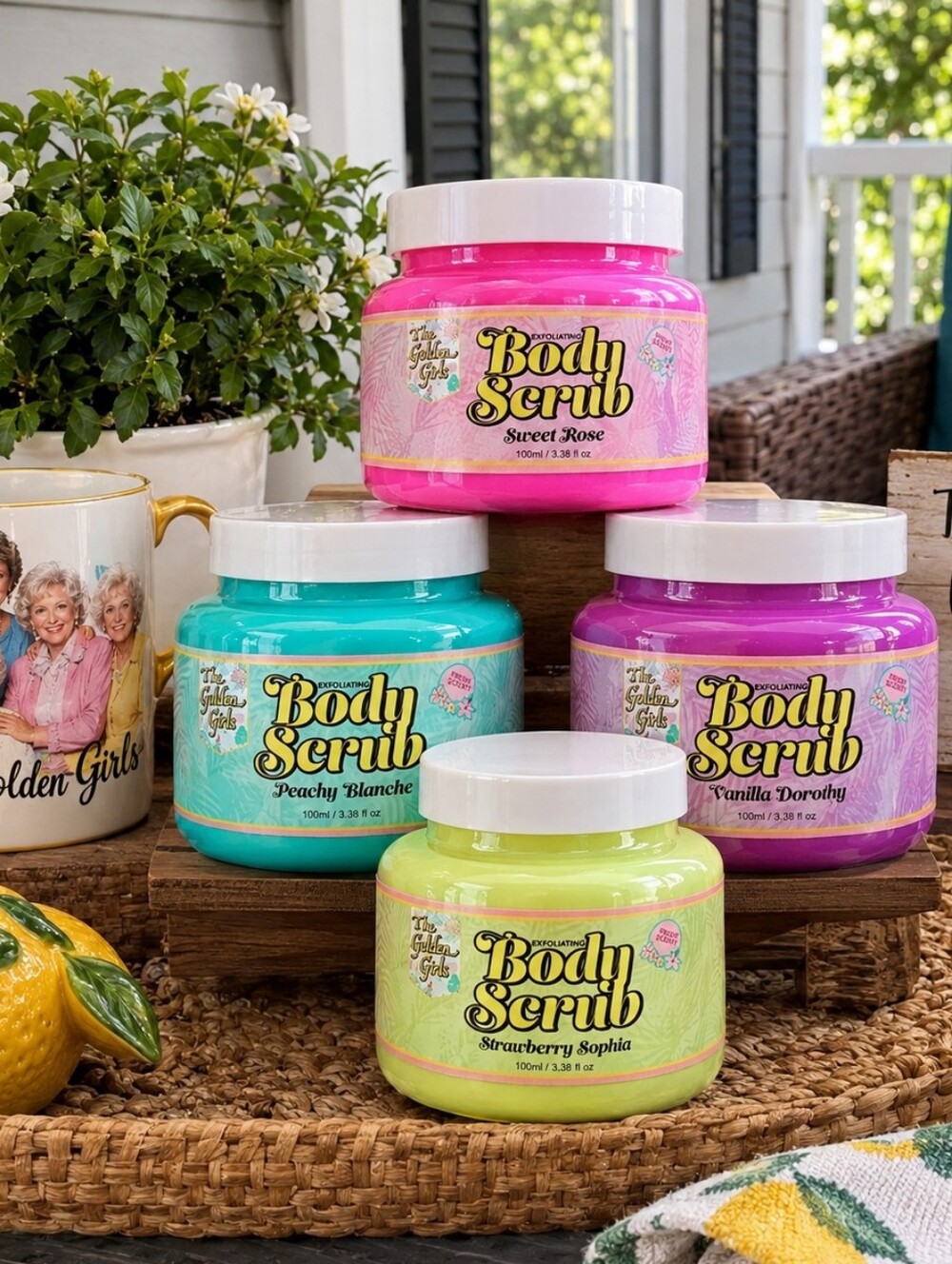 Golden Girl Body Scrub NWT